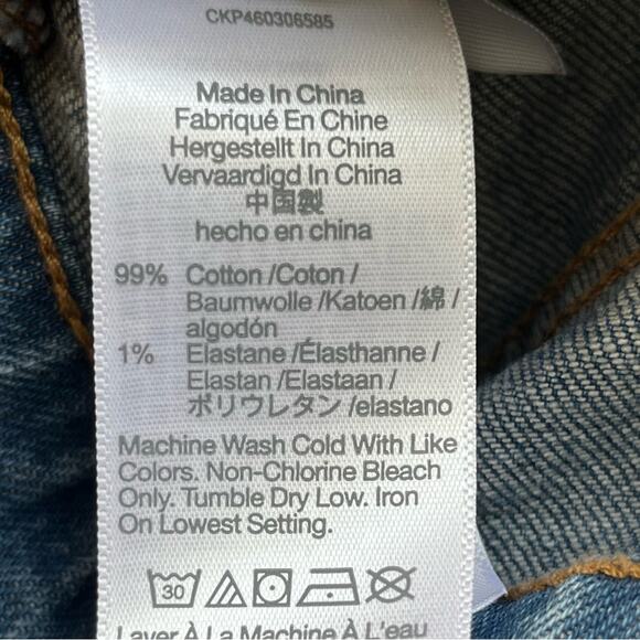 Madewell High rise long denim shorts 29 NWT - Picture 9 of 10